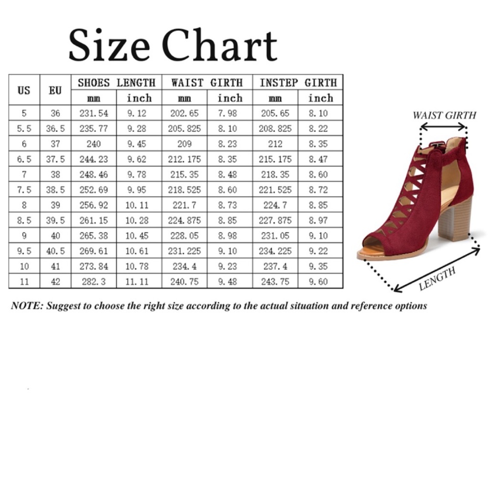 Ankle Strap Chunky Heels Vegan Suede Dark Green - Picture 7 of 7